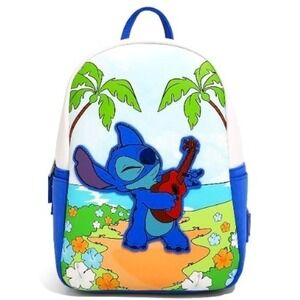 Loungefly Disney Lilo and Stitch Stitch‎ with Ukulele Mini Backpack Exclusive